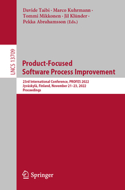Product-Focused Software Process Improvement - Cover