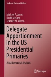 Delegate Apportionment in the US Presidential Primaries - Cover