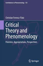 Critical Theory and Phenomenology - Cover