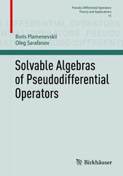 Solvable Algebras of Pseudodifferential Operators - Cover
