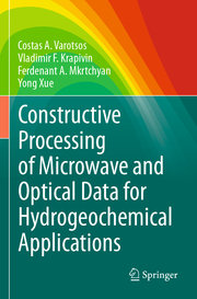 Constructive Processing of Microwave and Optical Data for Hydrogeochemical Applications - Cover