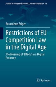 Restrictions of EU Competition Law in the Digital Age - Cover