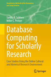 Database Computing for Scholarly Research - Cover
