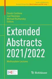 Extended Abstracts 2021/2022 - Cover