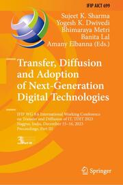 Transfer, Diffusion and Adoption of Next-Generation Digital Technologies - Cover
