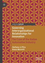 Governing Interorganizational Relationships for Innovation - Cover