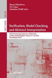 Verification, Model Checking, and Abstract Interpretation - Cover