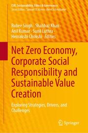 Net Zero Economy, Corporate Social Responsibility and Sustainable Value Creation - Cover