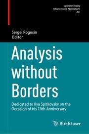 Analysis without Borders - Cover