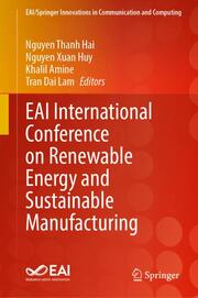 EAI International Conference on Renewable Energy and Sustainable Manufacturing - Cover