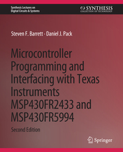 Microcontroller Programming and Interfacing with Texas Instruments MSP430FR2433 and MSP430FR5994 - Cover