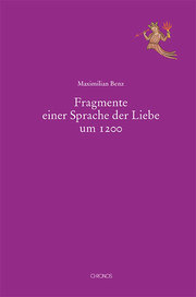 Fragmente einer Sprache der Liebe um 1200 - Cover