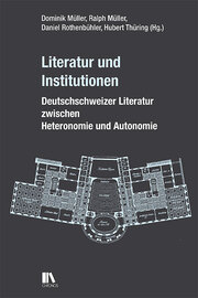 Literatur und Institutionen - Cover