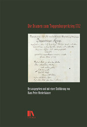 Die Dramen zum Toggenburgerkrieg 1712 - Cover