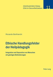 Ethische Handlungsfelder der Heilpädagogik - Cover