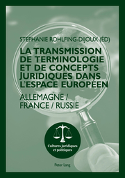 La transmission de terminologie et de concepts juridiques dans l'espace européen