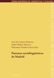 Patrones sociolingüísticos de Madrid - Cover