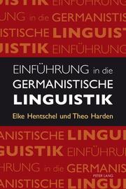 Einführung in die germanistische Linguistik - Cover