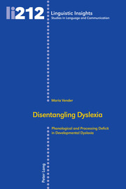Disentangling Dyslexia