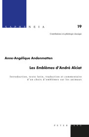 Les 'Emblèmes' d'André Alciat - Cover