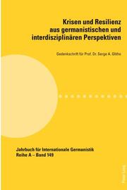 Krisen und Resilienz aus germanistischen und interdisziplinären Perspektiven - Cover