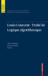 Louis Couturat -Traité de Logique algorithmique - Abbildung 1