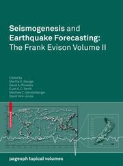 Seismogenesis and Earthquake Forecasting - Cover