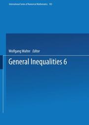 General Inequalities 6