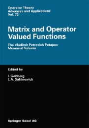 Matrix and Operator Valued Functions - Illustrationen 1