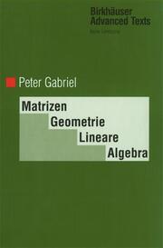 Matrizen, Geometrie, Lineare Algebra - Cover