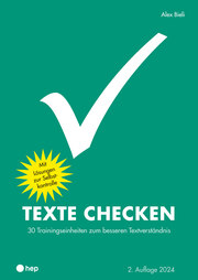 Texte checken (Print inkl. E-Book Edubase, Neuauflage 2024)