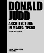 Donald Judd - Cover