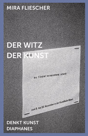 Der Witz der Kunst. - Cover