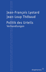 Politik des Urteils - Cover