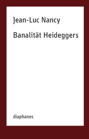 Banalität Heideggers. - Cover