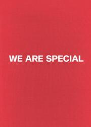 WE ARE SPECIAL - Cover