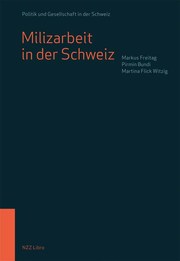 Milizarbeit in der Schweiz - Cover