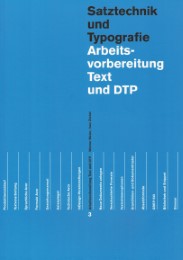 Arbeitsvorbereitung Text und DTP - Cover