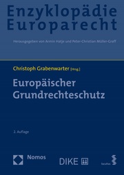 Europäischer Grundrechteschutz - Cover