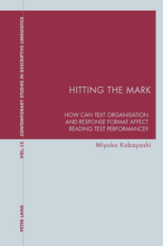 Hitting the Mark - Cover