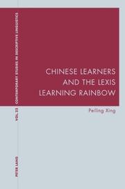 Chinese Learners and the Lexis Learning Rainbow - Cover