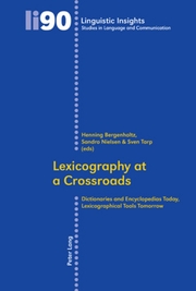 Lexicography at a Crossroads - Cover