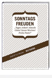 Sonntagsfreuden. Hefte 1-12 / Sonntagsfreuden Nr. 12: Kilten - Cover