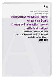 Informationswissenschaft: Theorie, Methode und Praxis
