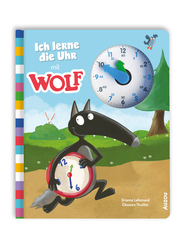 Ich lerne die Uhr mit Wolf