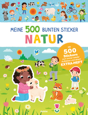 Meine 500 bunten Sticker: Natur
