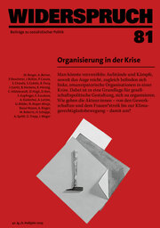 Widerspruch 81 - Cover