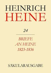 Briefe an Heine 1823-1836
