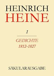 Gedichte 1812-1827 - Cover