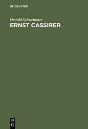 Ernst Cassirer - Cover